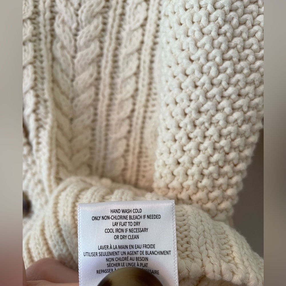 Re/Done Cable Knit Cardigan - Picture 4 of 8